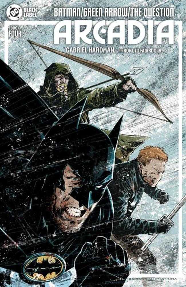 Batman Green Arrow The Question Arcadia 4 (Of 4) Cover A Gabriel Hardman (Mature) - Cadets Toys & Comics