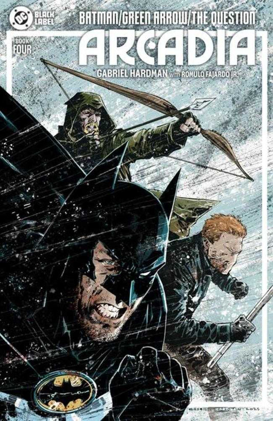 Batman Green Arrow The Question Arcadia 4 (Of 4) Cover A Gabriel Hardman (Mature) - Cadets Toys & Comics