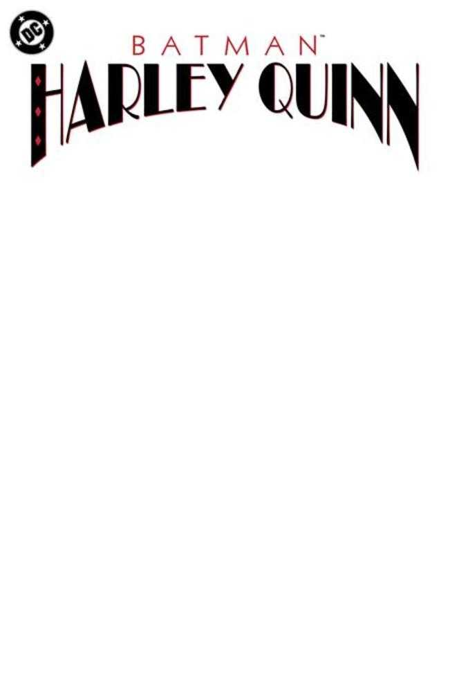 Batman Harley Quinn #1 Edición Facsímil Portada D Variante en Blanco