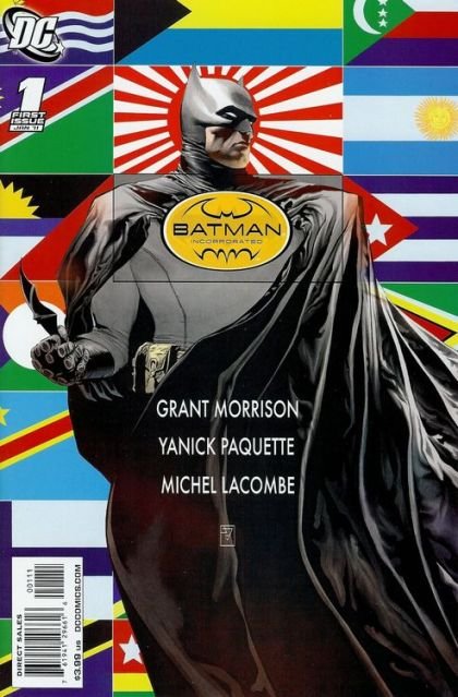 Batman Incorporated, Vol. 1 #1 (Portada regular de JH Williams III) — El Sr. Desconocido ha muerto
