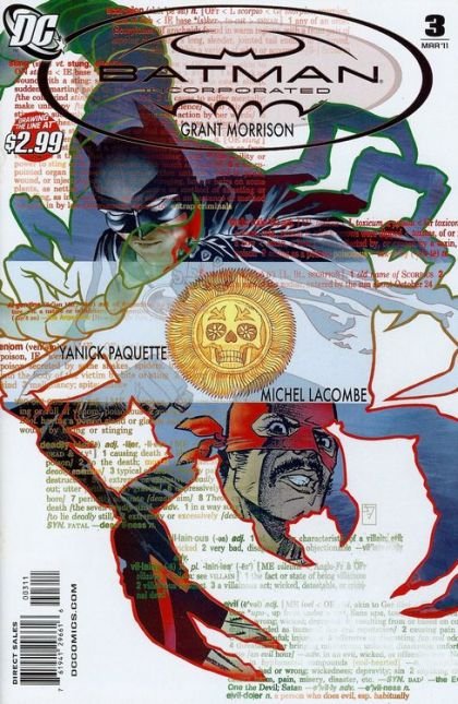 Batman Incorporated, Vol. 1 #3 (Portada regular de JH Williams III) — Tango del Escorpión