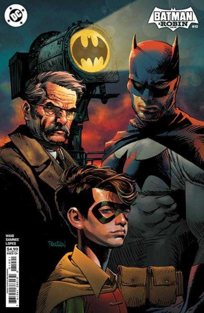 Batman y Robin Año Uno #10 (de 12) Portada C Dan Panosian Variante en cartulina