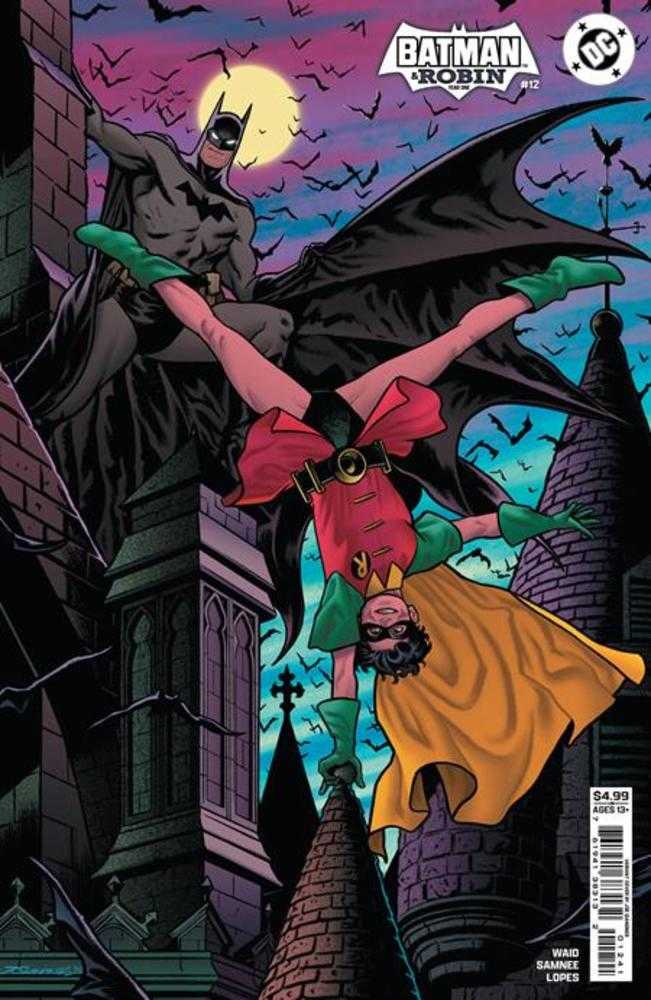 Batman y Robin Año Uno #12 (de 12) Portada D Joe Quinones Variante en cartulina