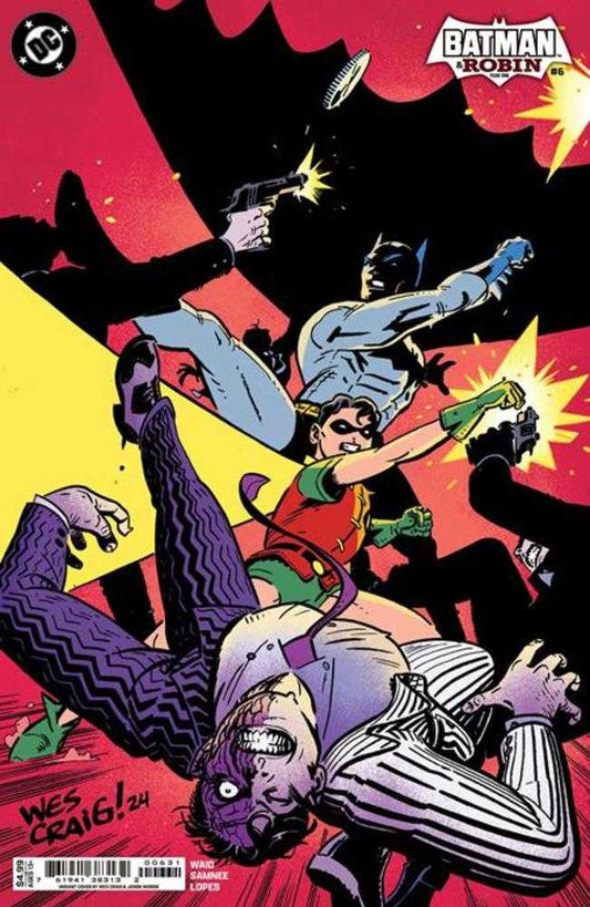 Batman & Robin Year One 6 (Of 12) Cover C Wes Craig Card Stock Variant - Cadets Toys & Comics