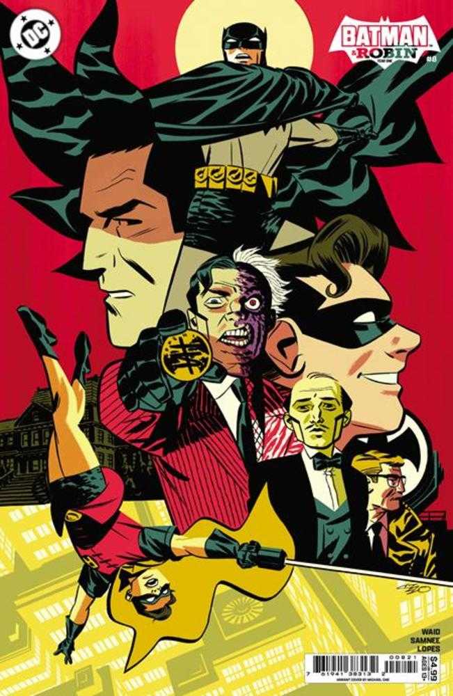 Batman y Robin Año Uno #8 (de 12) Portada B Michael Cho Variante en cartulina