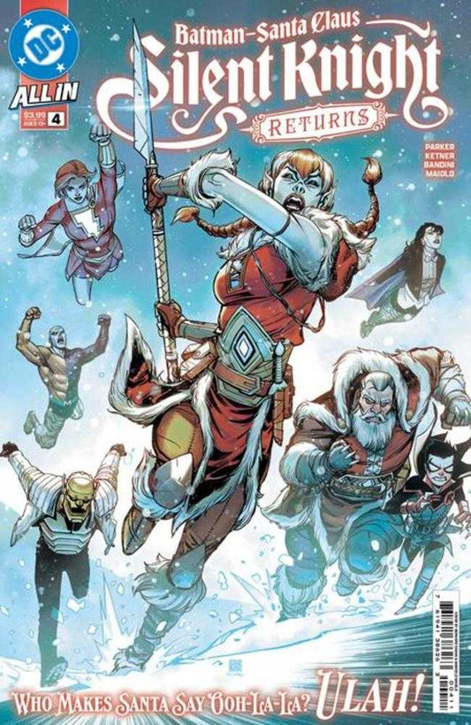 Batman Santa Claus Silent Knight Returns 4 (Of 5) Cover A Bernard Chang - Cadets Toys & Comics