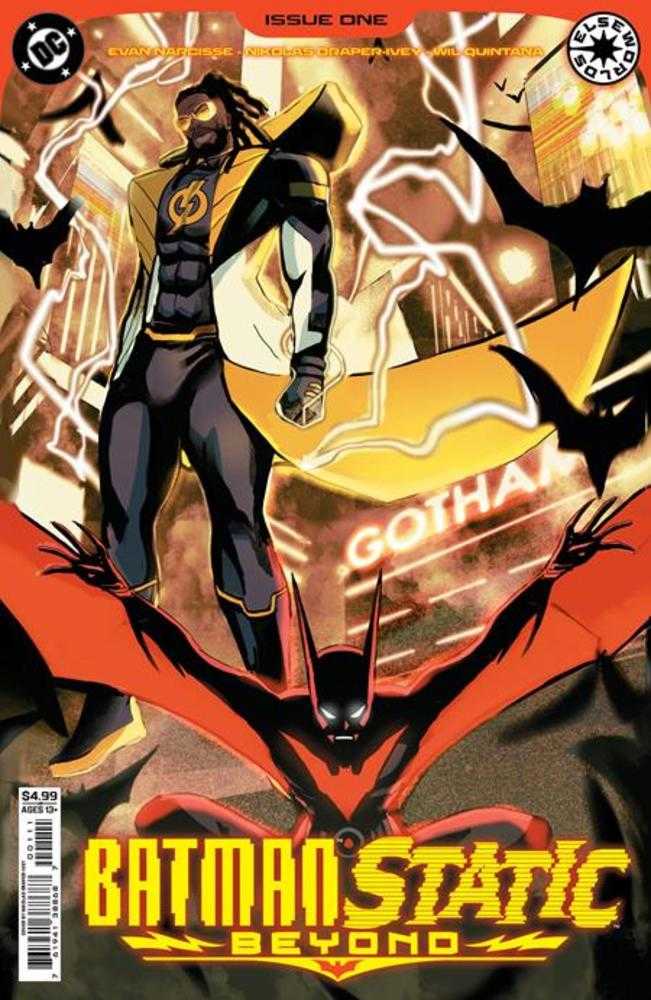 Batman Static Beyond #1 (de 6) Portada A Nikolas Draper Ivey