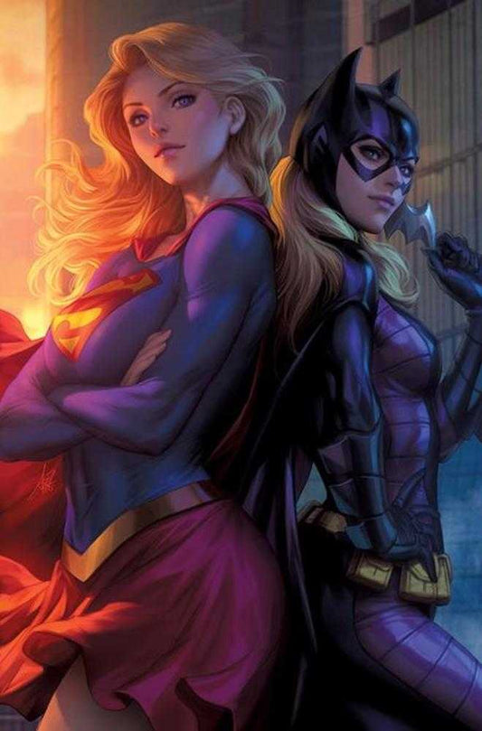 Batman Superman Worlds Finest 1 Cover C Stanley Artgerm Lau Card Stock Variant - Cadets Toys & Comics