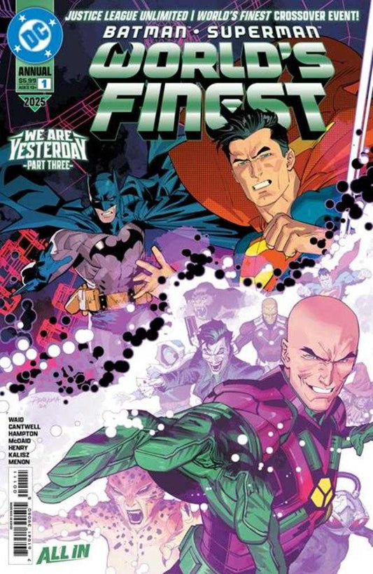 Batman Superman Worlds Finest 2025 Annual 1 (One Shot) Cover A Dan Mora Connecting (We Are Yesterday) - Cadets Toys & Comics