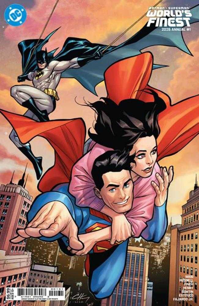 Batman Superman Worlds Finest 2026 Annual 1 (One Shot) Cover C Clayton Henry Card Stock Variant - Cadets Toys & Comics