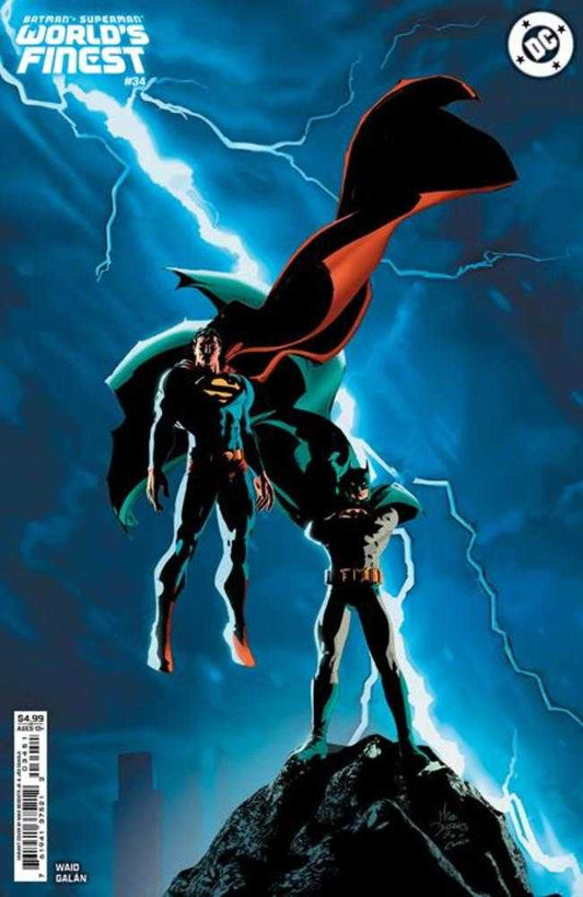 Batman Superman Worlds Finest 34 Cover C Mike Deodato Jr Card Stock Variant - Cadets Toys & Comics