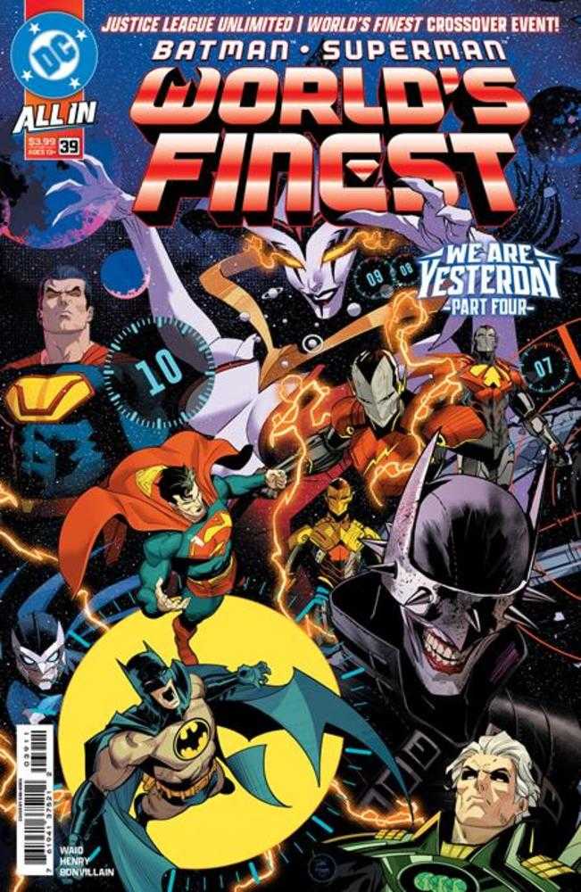 Batman Superman Worlds Finest #39 Portada A Dan Mora Conectando (Somos el ayer)