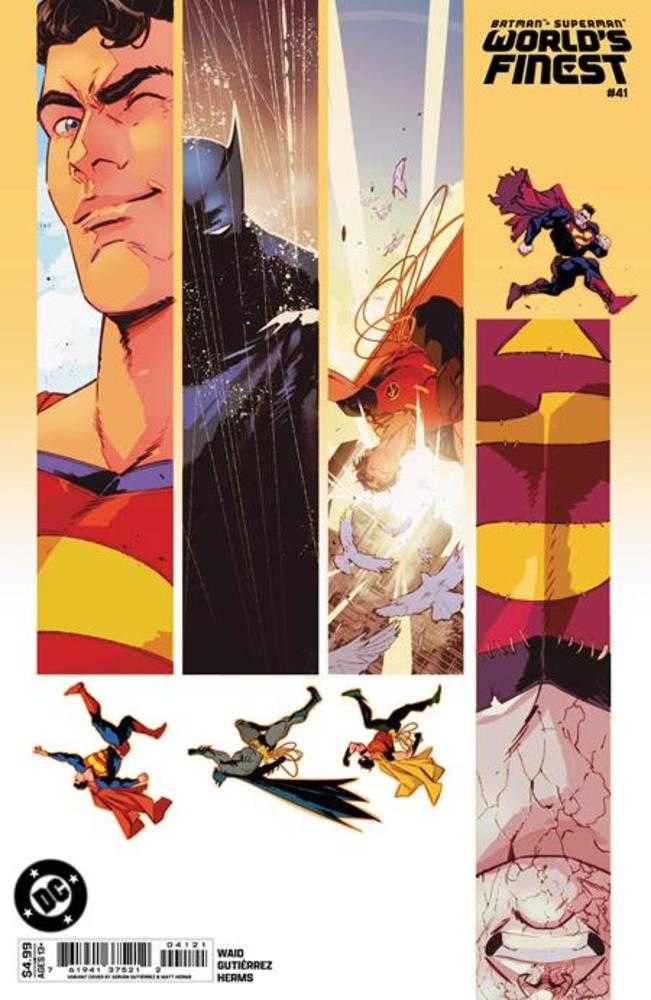 Batman Superman Worlds Finest #41 Portada C Adrian Gutierrez Variante en cartulina