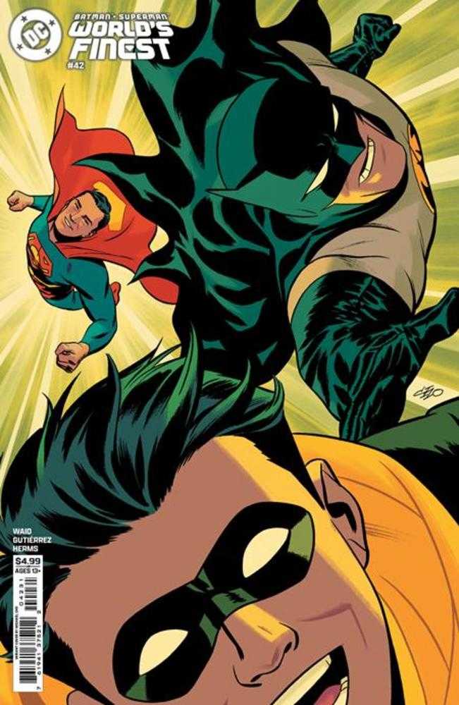 Batman Superman Worlds Finest #42 Portada B Variante en cartulina de Michael Cho