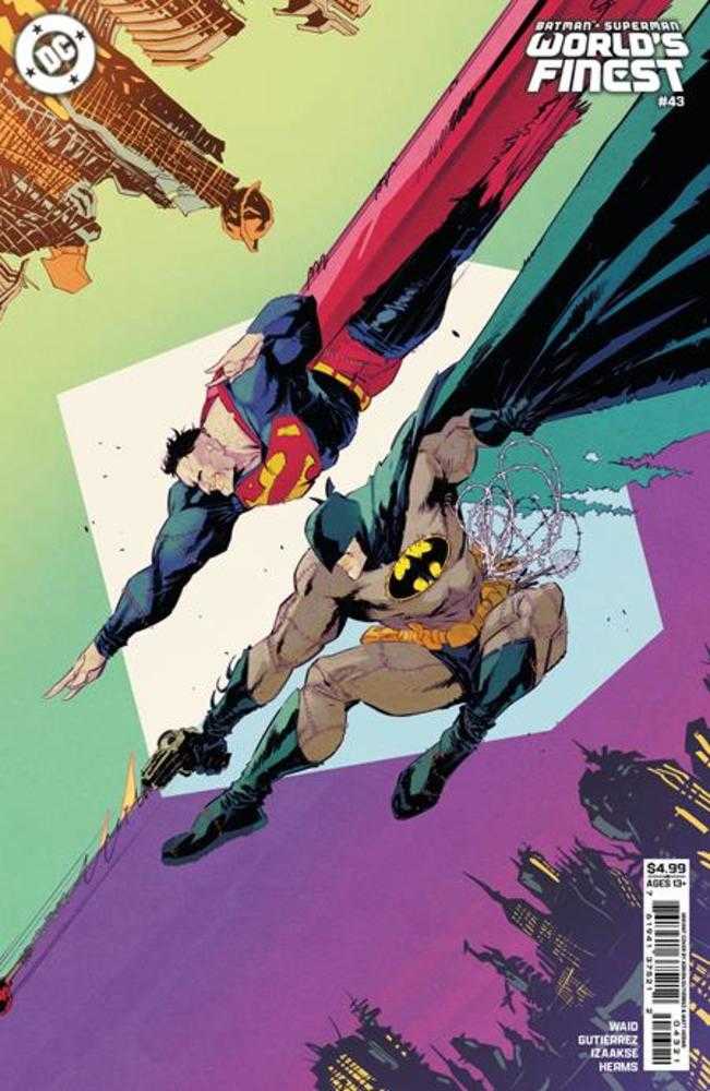 Batman Superman Worlds Finest #43 Portada C Adrian Gutierrez Variante en cartulina