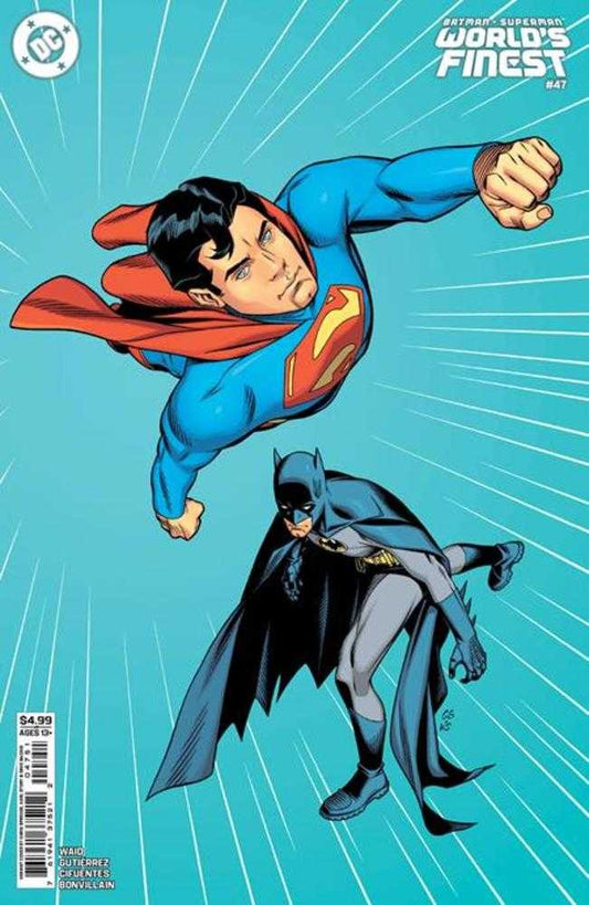 Batman Superman Worlds Finest 47 Cover D Chris Sprouse Card Stock Variant - Cadets Toys & Comics