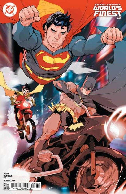 Batman Superman Worlds Finest 49 Cover C Karl Kerschl Card Stock Variant - Cadets Toys & Comics