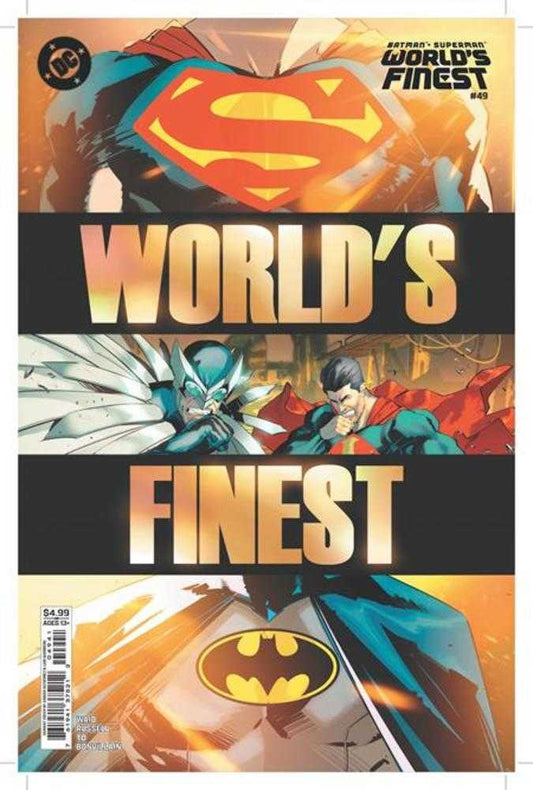 Batman Superman Worlds Finest 49 Cover D Adrian Gutierrez Card Stock Variant - Cadets Toys & Comics