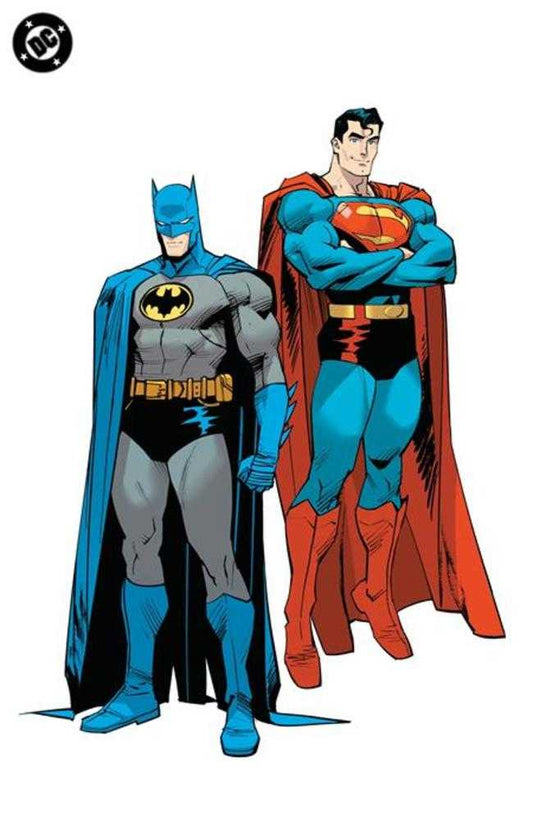 Batman Superman Worlds Finest 49 Cover F Dan Mora Corner Box Spot Foil Variant - Cadets Toys & Comics