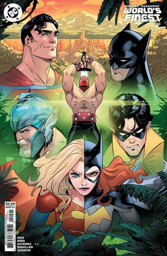Batman Superman Worlds Finest 50 Cover H Vasco Georgiev Things To Come Card Stock Variant - Cadets Toys & Comics