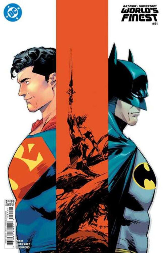 Batman Superman Worlds Finest 51 Cover B Adrian Gutierrez Card Stock Variant - Cadets Toys & Comics