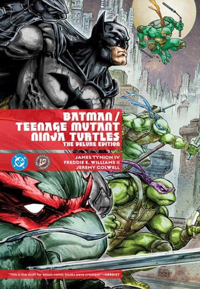 Batman Teenage Mutant Ninja Turtles The Deluxe Edition Hardcover (2026 Edition) - Cadets Toys & Comics
