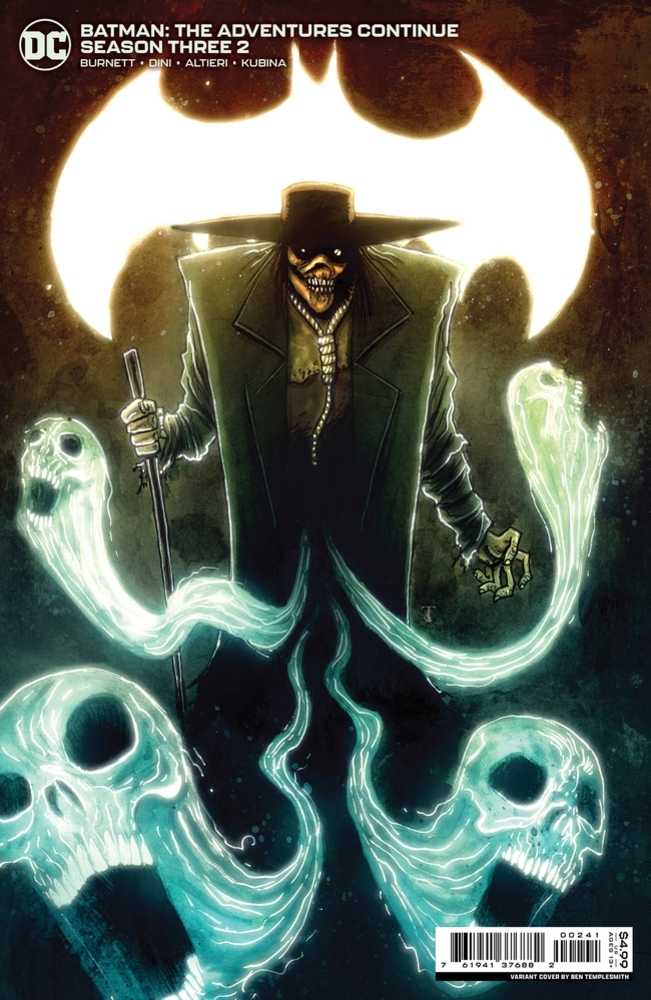Batman The Adventures Continue Season 3 2 (Of 7) Cover C Ben Templesmith Villain Card Stock Variant - Cadets Toys & Comics