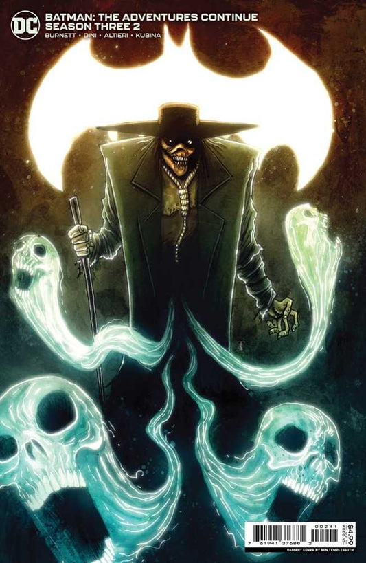 Batman The Adventures Continue Season 3 2 (Of 7) Cover C Ben Templesmith Villain Card Stock Variant - Cadets Toys & Comics