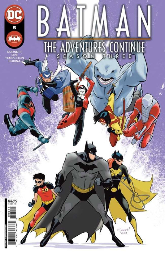 Batman The Adventures Continue Season Three 5 (Of 7) Cover A Scott Godlewski - Cadets Toys & Comics