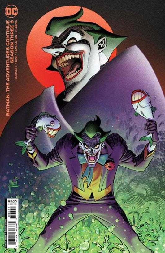 Batman The Adventures Continue Season Three 6 (Of 8) Cover C Guillem March Villain Card Stock Variant - Cadets Toys & Comics