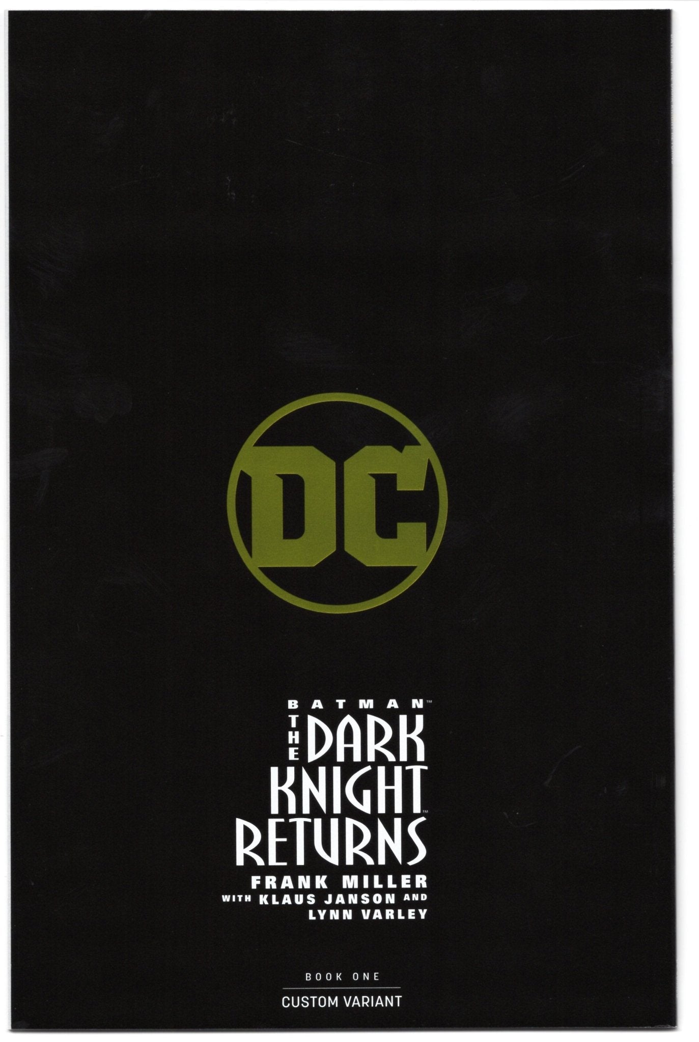 BATMAN THE DARK KNIGHT RETURNS 1 FAN EXPO GOLD FOIL VARIANT FRANK MILLER - Cadets Toys & Comics