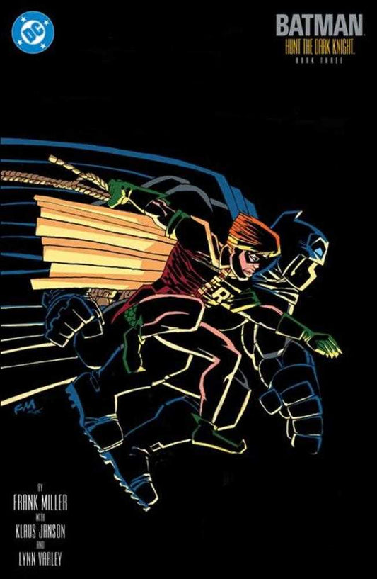 Batman The Dark Knight Returns 3 (Of 4) Facsimile Edition Cover D Frank Miller Card Stock Variant - Cadets Toys & Comics
