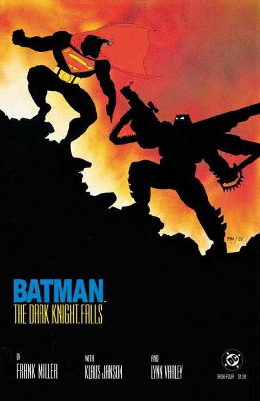 Batman The Dark Knight Returns 4 (Of 4) Facsimile Edition Cover A Frank Miller - Cadets Toys & Comics