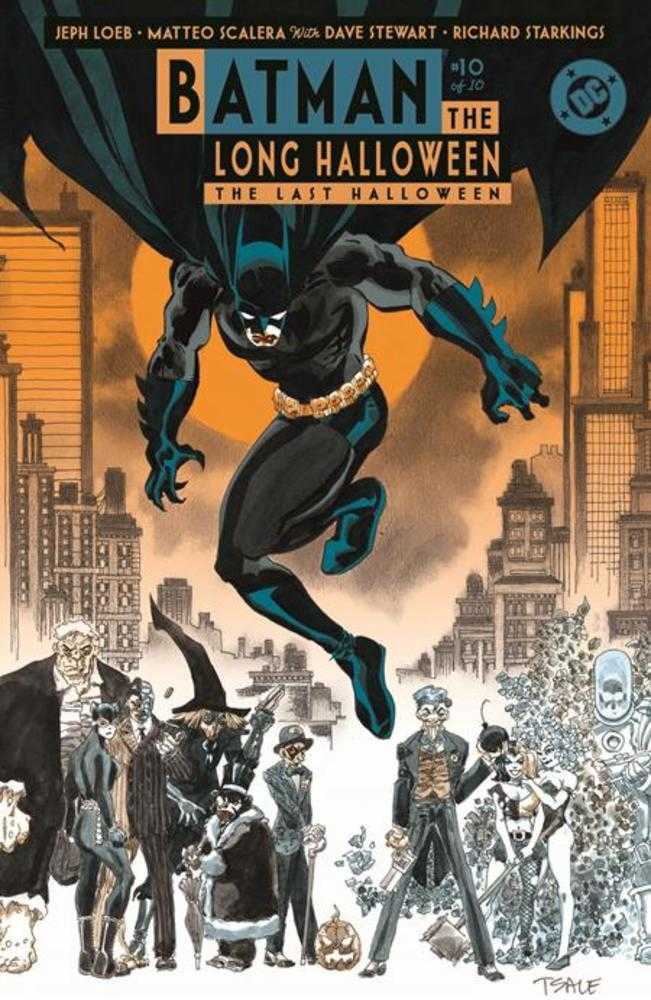 Batman: El Largo Halloween, El Último Halloween #10 (de 10) Portada A Tim Sale