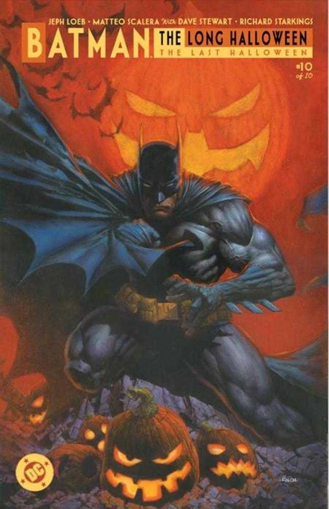 Batman: El Largo Halloween - El Último Halloween #10 (De 10) Portada D David Finch Variante en Cartulina