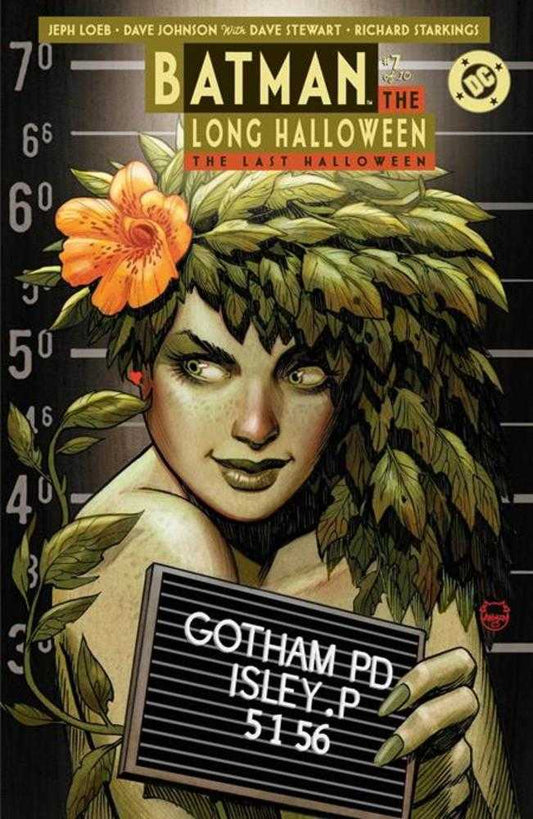 Batman The Long Halloween The Last Halloween 7 (Of 10) Cover B Dave Johnson Card Stock Variant - Cadets Toys & Comics