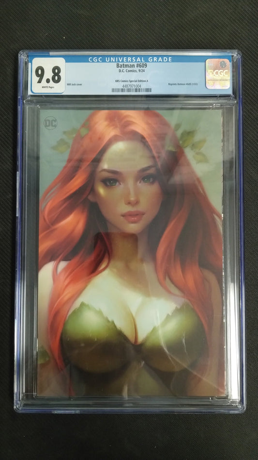 Batman, Vol. 1 609 Will Jack Variant CGC 9.8 - Cadets Toys & Comics