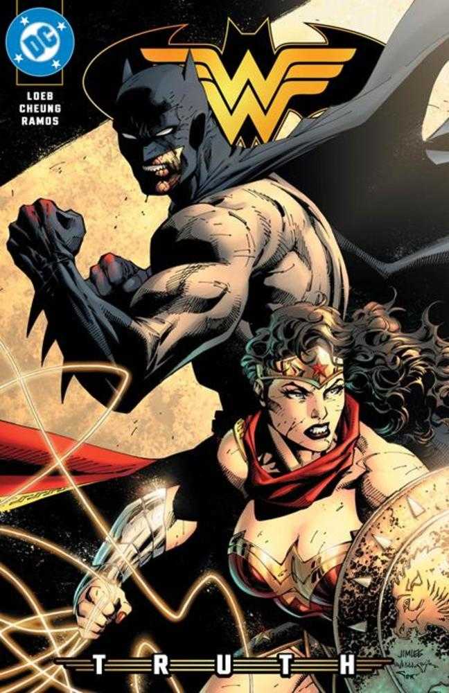 Batman Wonder Woman Truth 1 (One Shot) Cover B Jim Lee Card Variant - Cadets Toys & Comics