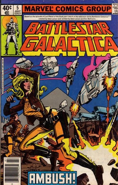 Battlestar Galactica, Vol. 1 (Marvel Comics) #5 (B)