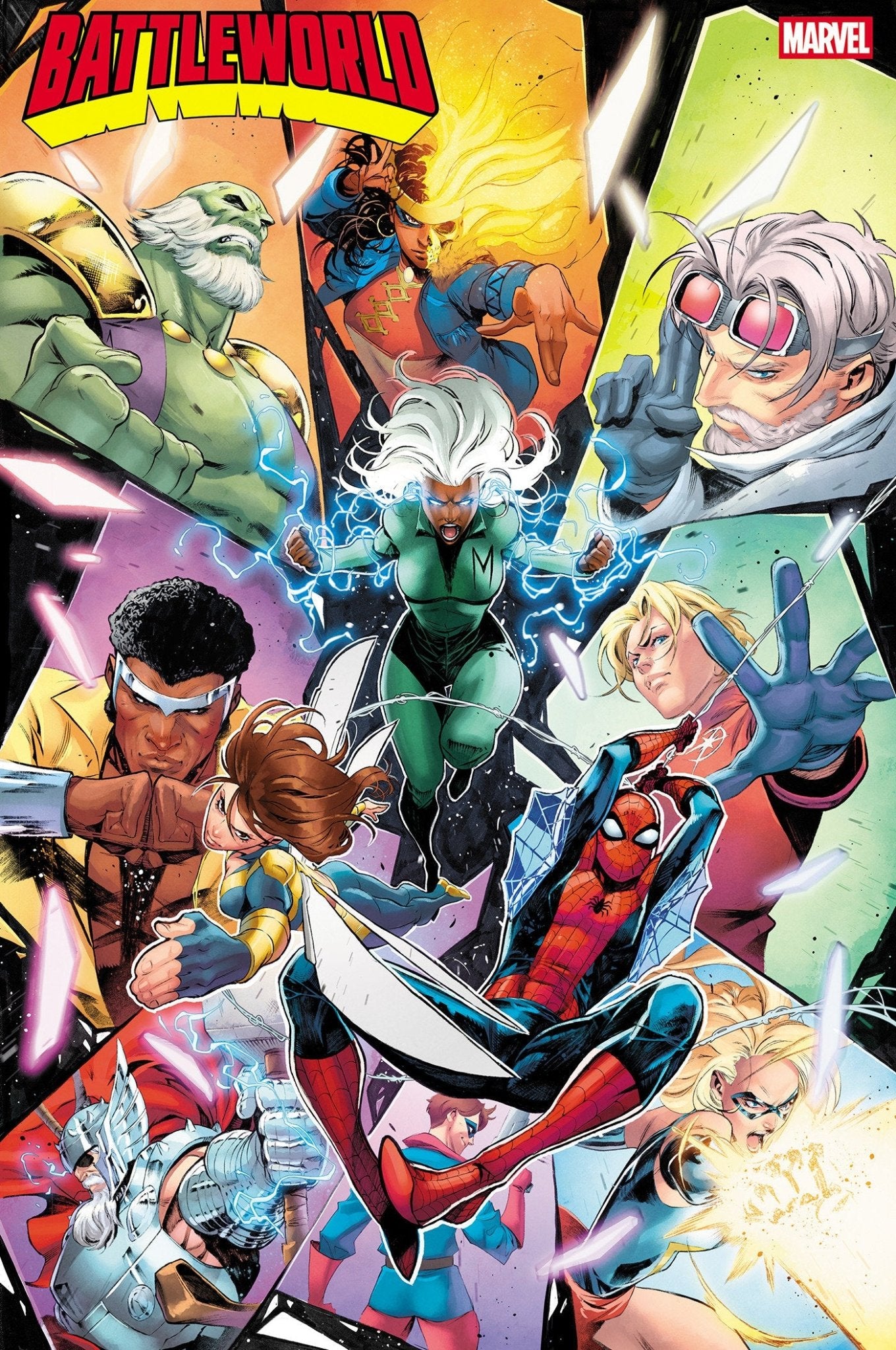 Battleworld #1 Iban Coello Variante Foil