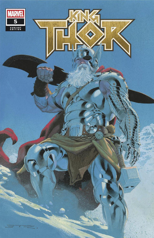 Battleworld 4 Esad Ribic King Thor Variant - Cadets Toys & Comics