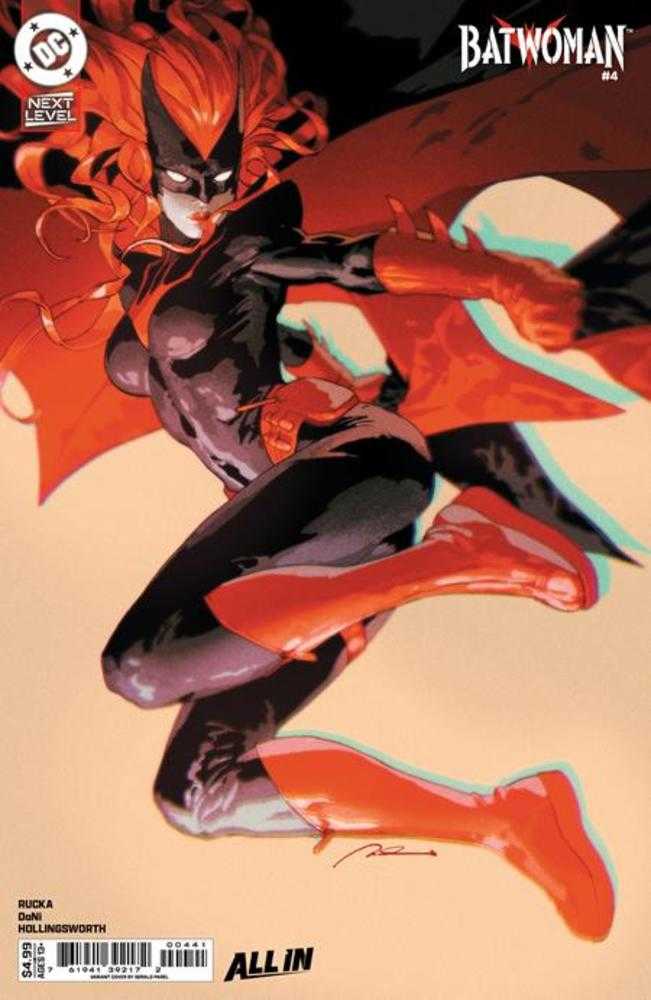 Batwoman 4 Cover D Gerald Parel Card Stock Variant - Cadets Toys & Comics