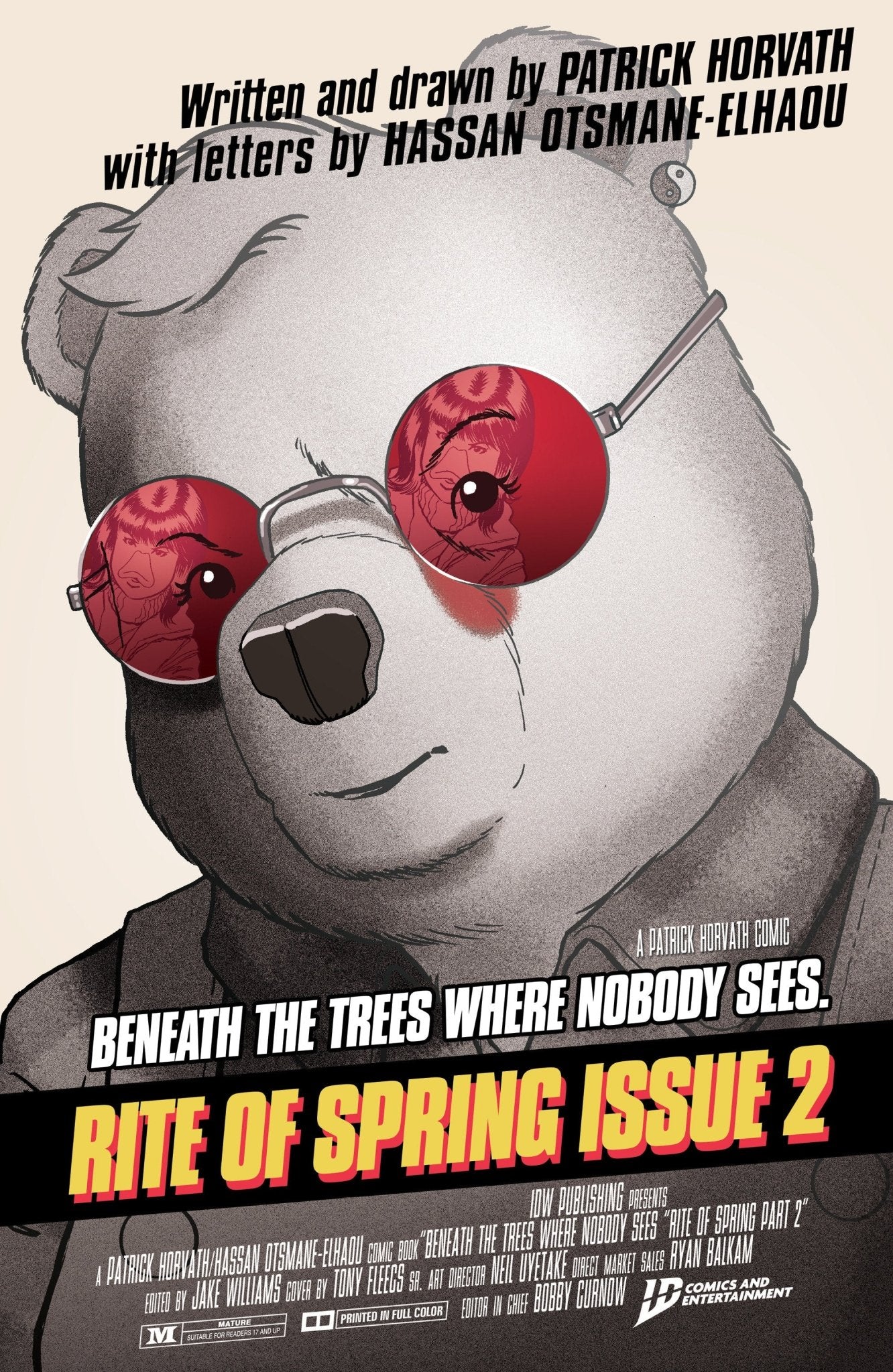 Bajo los árboles donde nadie ve: La consagración de la primavera n.º 2, variante B (portada homenaje a la película de Fleecs)