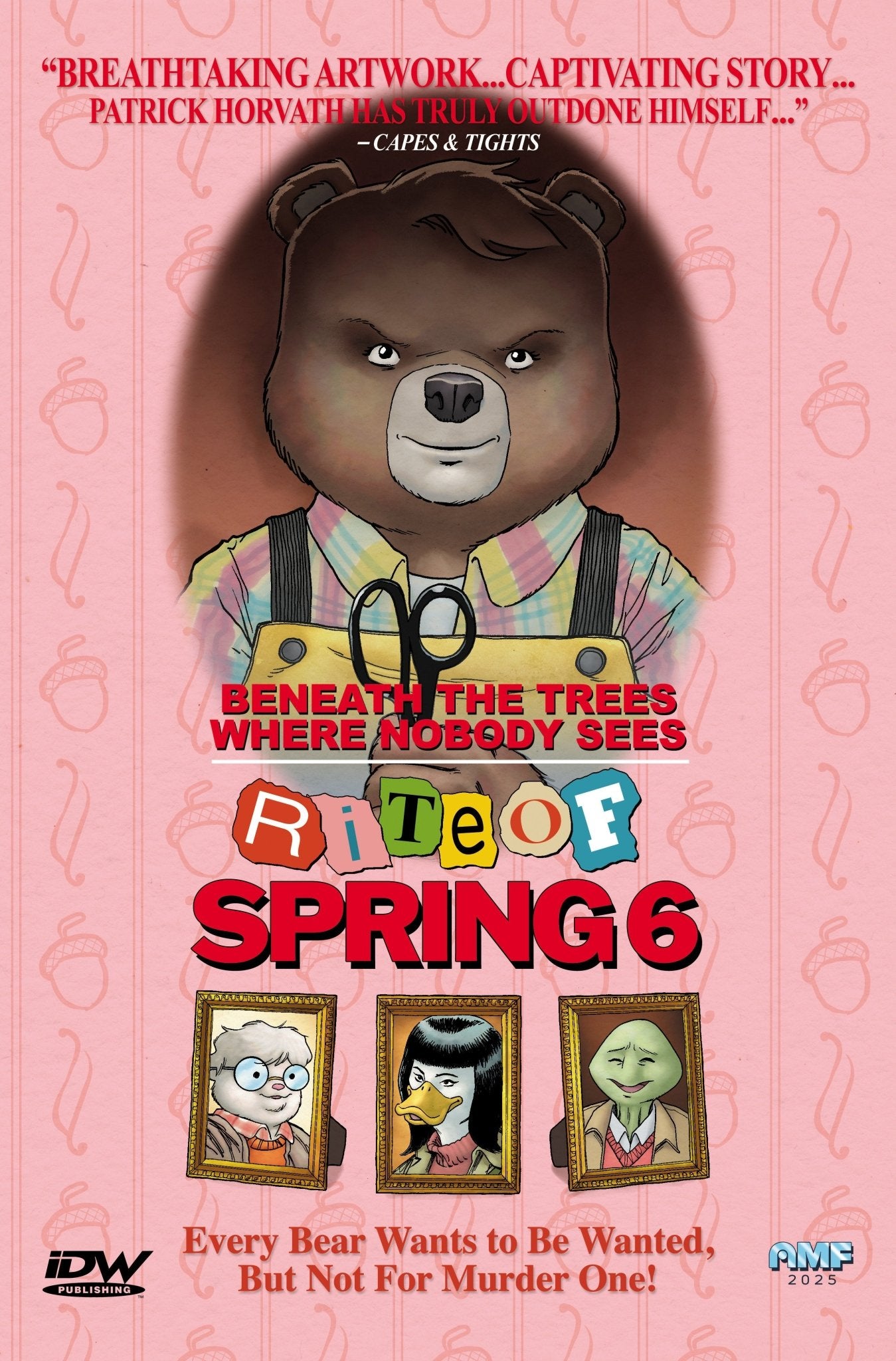 Beneath The Trees Where Nobody Sees: Rite Of Spring 6 Variant B (Fleecs Movie Homage Cover) - Cadets Toys & Comics