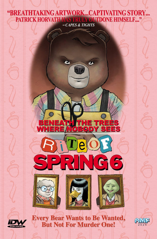 Beneath The Trees Where Nobody Sees: Rite Of Spring 6 Variant B (Fleecs Movie Homage Cover) - Cadets Toys & Comics