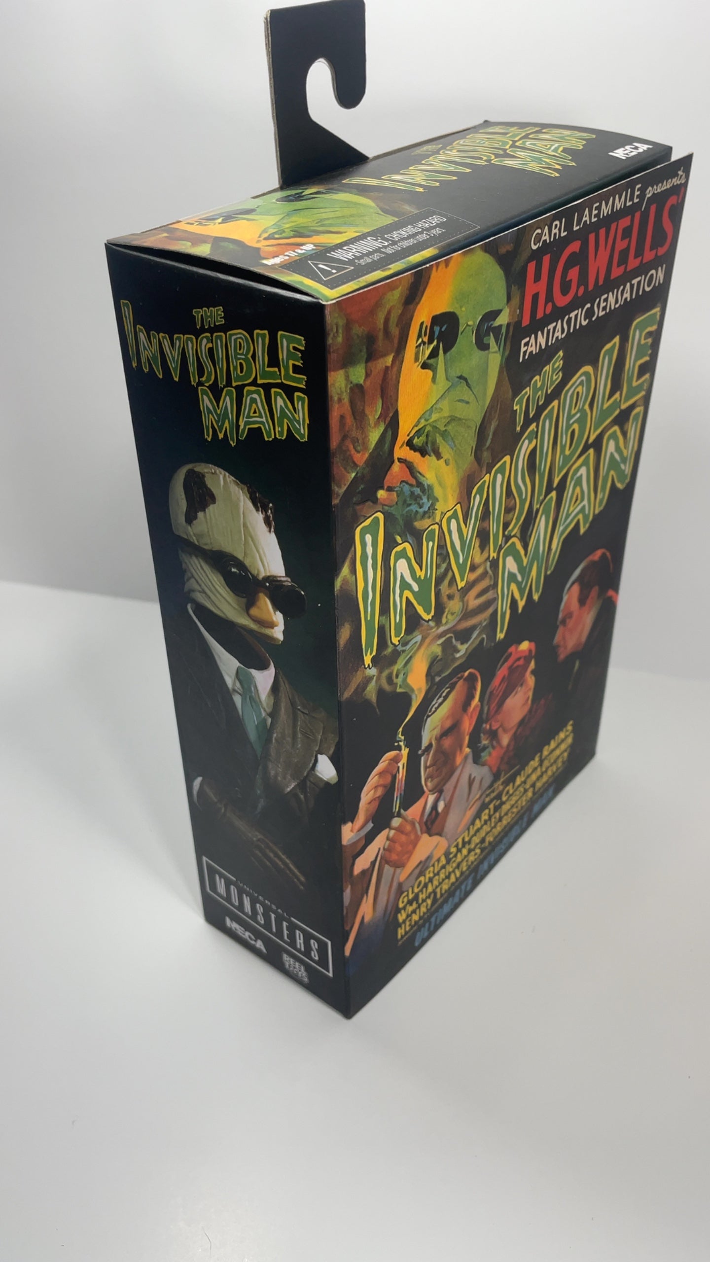 NECA Universal Monsters The Invisible Man Ultimate Action Figure Sealed - photo 5