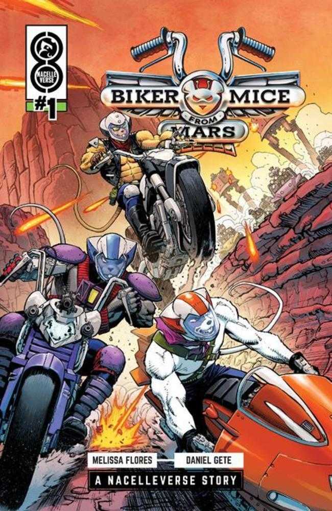 Biker Mice From Mars (2025) #1 Portada A Dustin Weaver