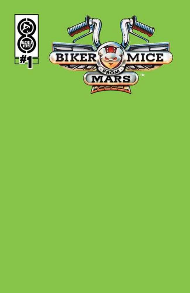 Biker Mice From Mars (2025) #1 Portada D Variante de boceto verde marciano