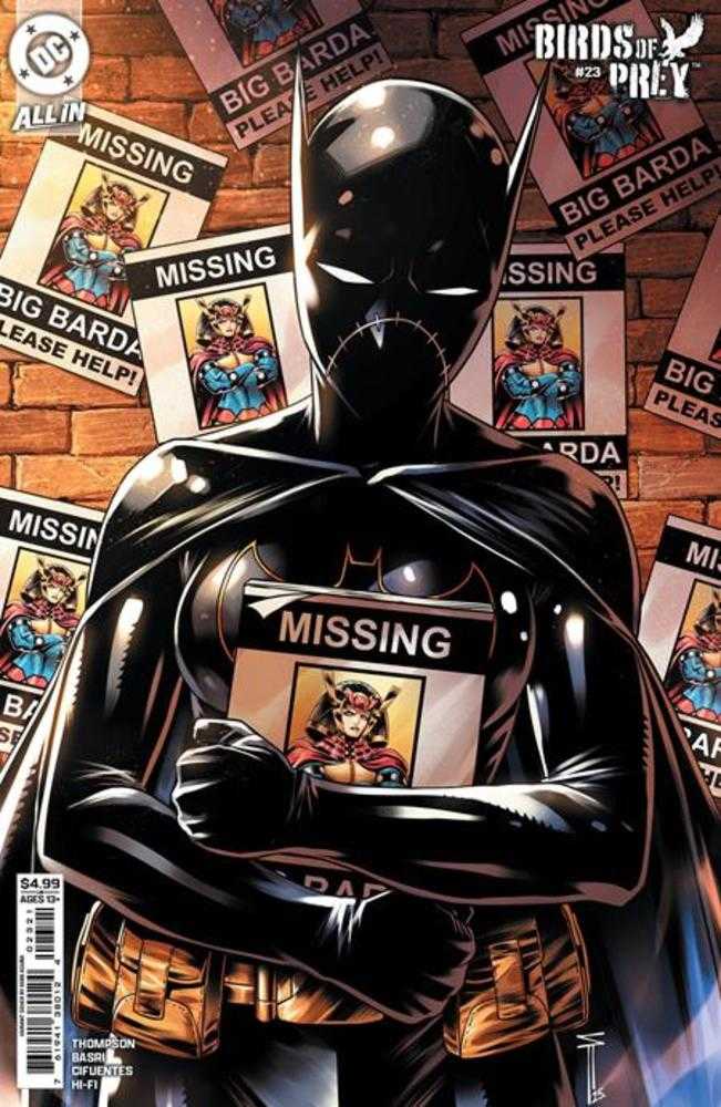 Aves de Presa #23 Portada C Serg Acuna Variante en Cartulina