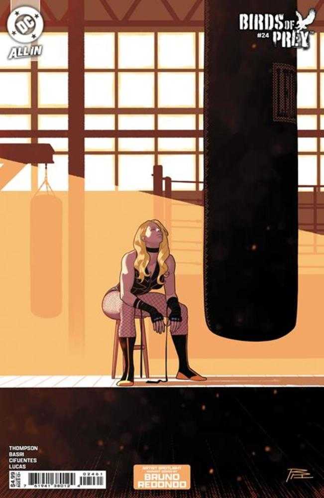 Birds Of Prey #24 Portada D Bruno Redondo Artista Destacado Variante en Cartulina